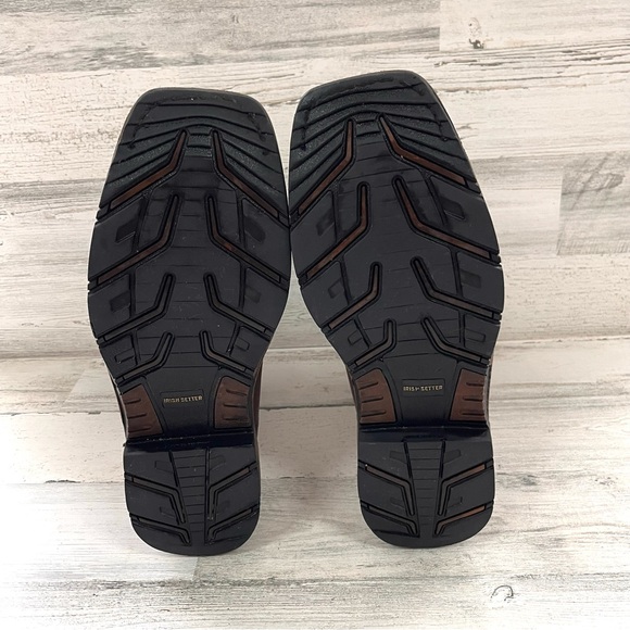 Irish Setter By Red Wing Mars 11” Pull On Boots Size 9.5 In Brown - Picture 11 of 11